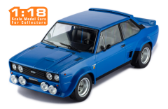 1/18 IXO Models FIAT 131 Abarth 1980 Blue
