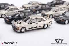 MINI-GT - MERCEDES BENZ - SET 20X 190E 2.5 16 EVO I NURBURGRING RACE OF CHAMPIONS 1984