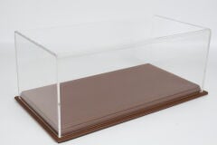 LYRD BOX 1:18 ÖLÇEK WALNUT TAUPE SERGİLEME STANDI – LY158