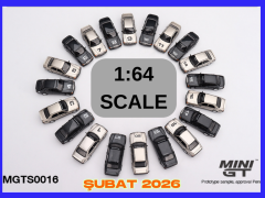 MINI-GT - MERCEDES BENZ - SET 20X 190E 2.5 16 EVO I NURBURGRING RACE OF CHAMPIONS 1984