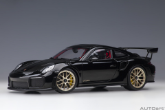 1/18 AUTOart Porsche 911 (991.2) GT2 RS Weissach Package (Black)