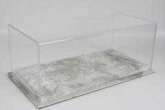 LYRD BOX 1:18 ÖLÇEK WHITE ONYX MARBLE SERGİLEME STANDI – LY160