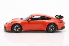MINICHAMPS - PORSCHE - 911 992 GT3 COUPE 2021 - BLACK WHEELS
