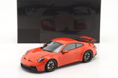 MINICHAMPS - PORSCHE - 911 992 GT3 COUPE 2021 - BLACK WHEELS