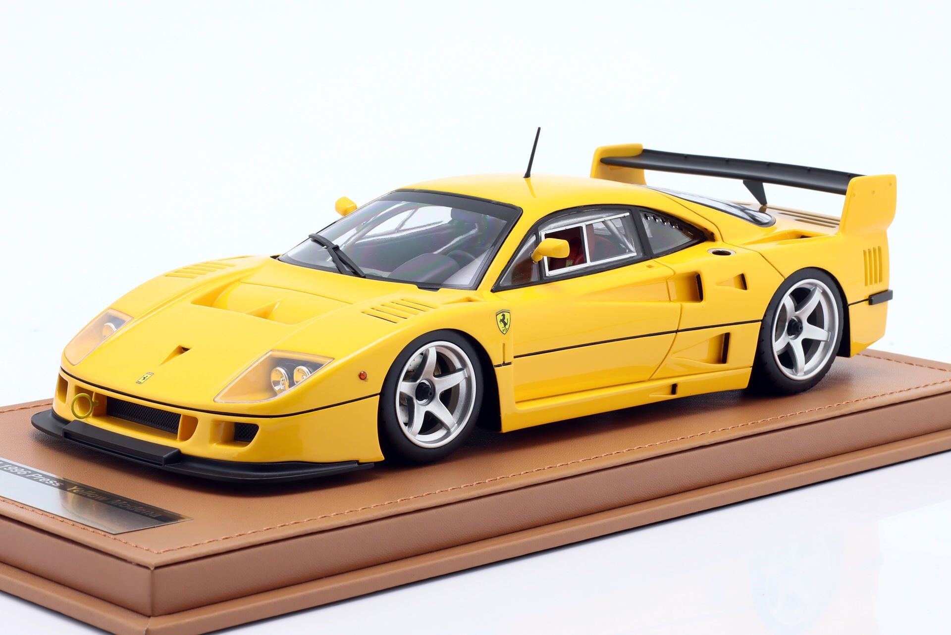 TECNOMODEL - FERRARI - F40 LM PRESS VERSION 1996 - WITH 5 SPOKE BLACK RIMS
