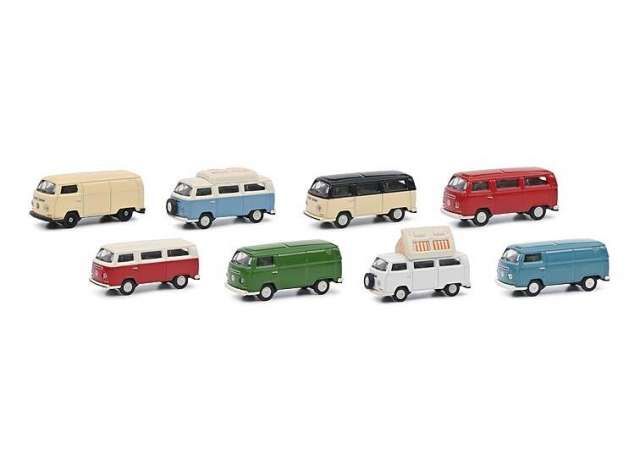 Volkswagen T2a Bus/Camper/Van Set 8 pcs.