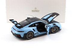 1/18 Norev Porsche 911 (992) GT3 RS Weissach package Gulf blue - 187367