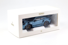 1/18 Norev Porsche 911 (992) GT3 RS Weissach package Gulf blue - 187367