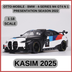 OTTO-MOBILE - BMW - 4-SERIES M4 GT4 N 1 PRESENTATION SEASON 2022