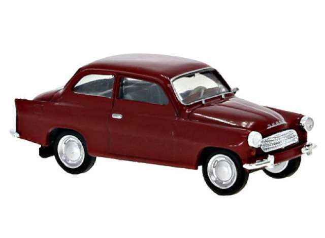 1/87 1960 Skoda Octavia, dark red