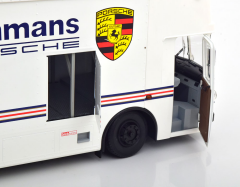 1/18 CMR - MERCEDES BENZ - O317 TRUCK CAR TRANSPORTER PORSCHE Rothmans 1968