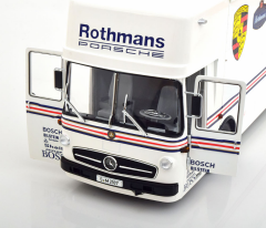 1/18 CMR - MERCEDES BENZ - O317 TRUCK CAR TRANSPORTER PORSCHE Rothmans 1968