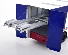 1/18 CMR - MERCEDES BENZ - O317 TRUCK CAR TRANSPORTER PORSCHE Rothmans 1968