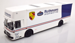 1/18 CMR - MERCEDES BENZ - O317 TRUCK CAR TRANSPORTER PORSCHE Rothmans 1968