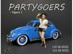 1/18 partygoers figure #1