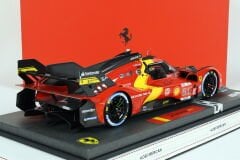 BBR-MODELS - FERRARI - 499P 3.0L TURBO V6 TEAM FERRARI AF CORSE N 51 WINNER 24h LE MANS 2023 ALESSANDRO PIER GUIDI - JAMES CALADO - ANTONIO GIOVINAZZI