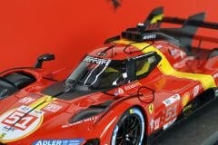 BBR-MODELS - FERRARI - 499P 3.0L TURBO V6 TEAM FERRARI AF CORSE N 51 WINNER 24h LE MANS 2023 ALESSANDRO PIER GUIDI - JAMES CALADO - ANTONIO GIOVINAZZI