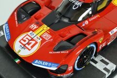 BBR-MODELS - FERRARI - 499P 3.0L TURBO V6 TEAM FERRARI AF CORSE N 51 WINNER 24h LE MANS 2023 ALESSANDRO PIER GUIDI - JAMES CALADO - ANTONIO GIOVINAZZI