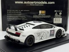1/18 AUTOART Lamborghini Gallardo LP560-4 Super Trofeo Blancpain No.2 - White - 74689