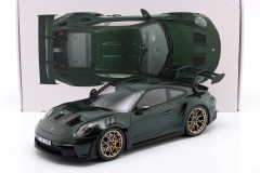 1/12 Norev Porsche 911 GT3 RS 2022 Jetgreen metallic and Black - 127532