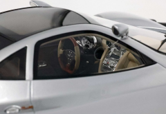 Ön Sipariş - 1/18 BBR Pagani ZONDA C12 001 1999 Silver 20th anniversary restoration