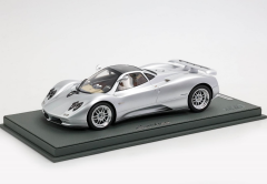 Ön Sipariş - 1/18 BBR Pagani ZONDA C12 001 1999 Silver 20th anniversary restoration