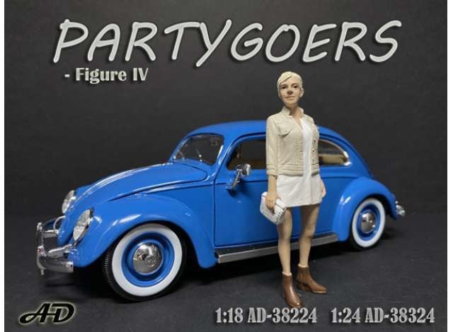 1/18 partygoers figure #iv
