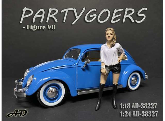 1/18 partygoers figure #vii