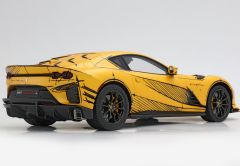 Ön Sipariş - 1/18 BBR Ferrari 812 Competizione Three layer yellow special Carbon box packaging