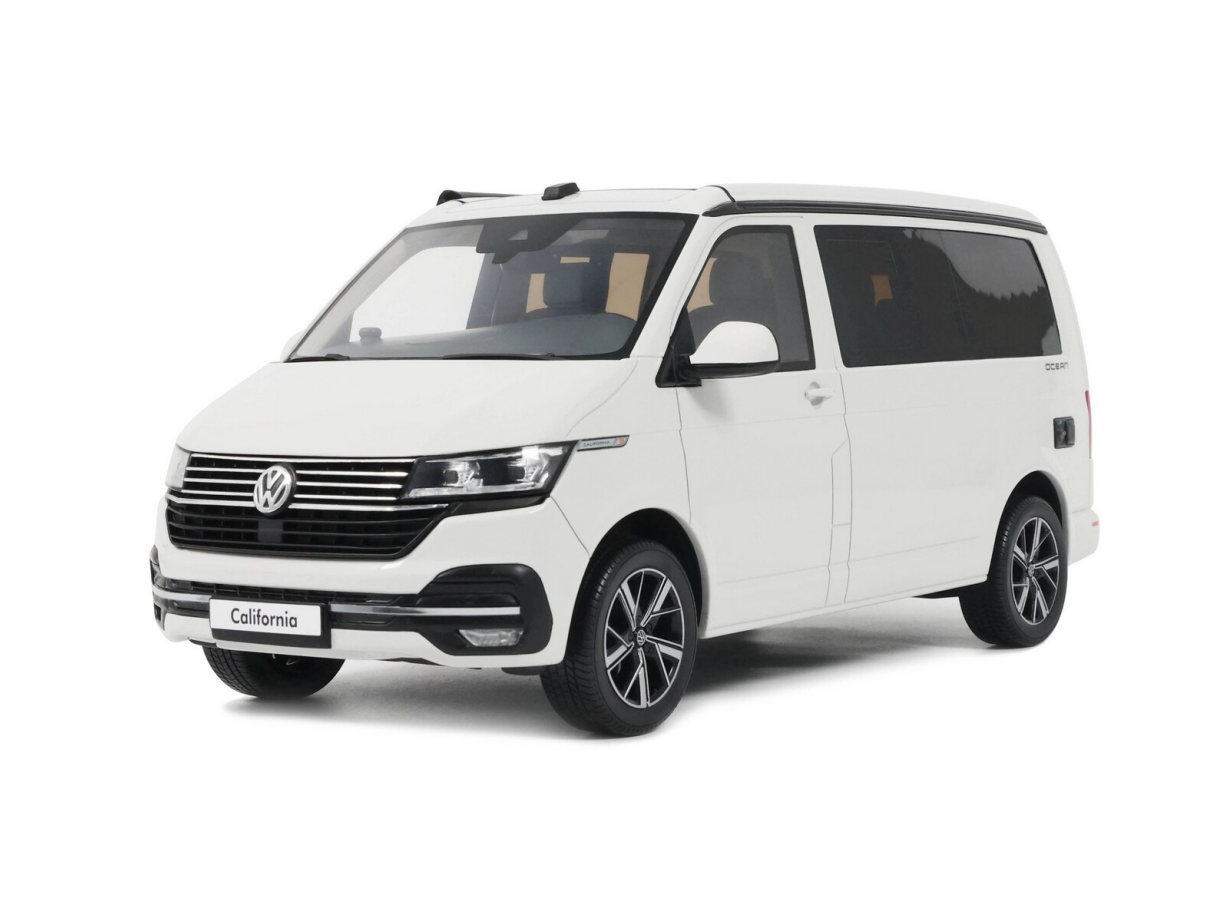 1/18 OTTO Volkswagen T6.1 California Ocean Candy White LB9A - OT488