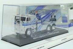 1/43 GREENLIGHT - FREIGHTLINER - FLA 9664 TRACTOR TRUCK GRU CRANE 3-ASSI CARRO ATTREZZI - WRECKER ROAD SERVICE 1984