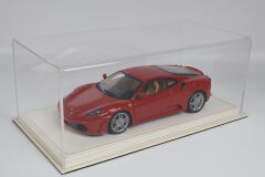 LYRD BOX 1:18 ÖLÇEK PEARL WHITE CARBON SERGİLEME STANDI – LY180