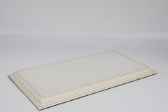 LYRD BOX 1:18 ÖLÇEK PEARL WHITE CARBON SERGİLEME STANDI – LY180