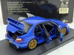 1/18 AUTOart Subaru New Age Impreza WRC 2003 Plain Body Blue - 80394