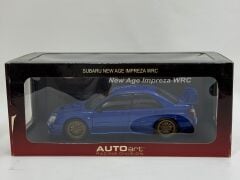 1/18 AUTOart Subaru New Age Impreza WRC 2003 Plain Body Blue - 80394