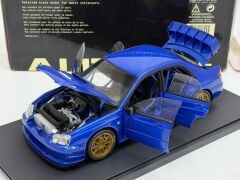 1/18 AUTOart Subaru New Age Impreza WRC 2003 Plain Body Blue - 80394
