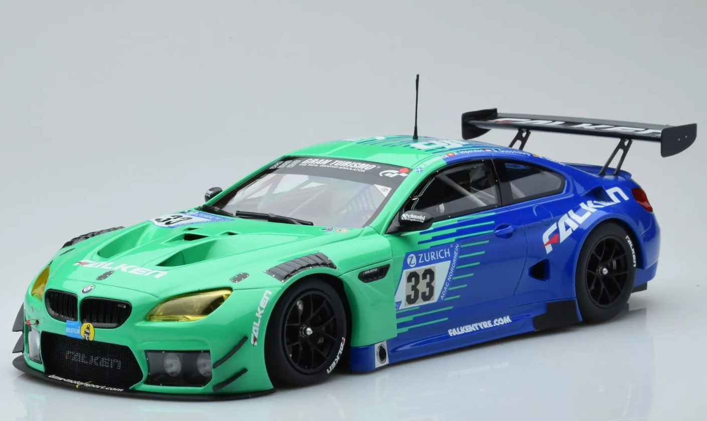 BMW M6 GT3 Falken Motorsports n33 Dumbreck Imperatori Dusseldorp Seefried 24h Nurburgring Minichamps 1/18