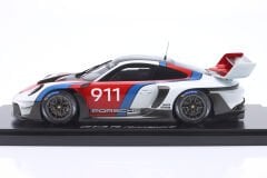 SPARK-MODEL - PORSCHE - 911 992 GT3 R N 911 RACING COUPE 2021 - CON VETRINA - WITH SHOWCASE