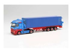 1/87 Mercedes Benz Actros S. 2.5 C.Sz. *Frankenbach*, blue/red