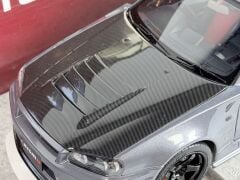 1/18 MOTORHELIX Nissan Skyline GT-R R34 NISMO CRS VER. GUN METALLIC - M83409