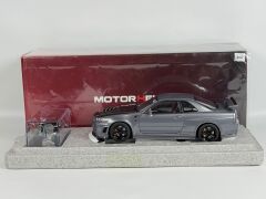 1/18 MOTORHELIX Nissan Skyline GT-R R34 NISMO CRS VER. GUN METALLIC - M83409