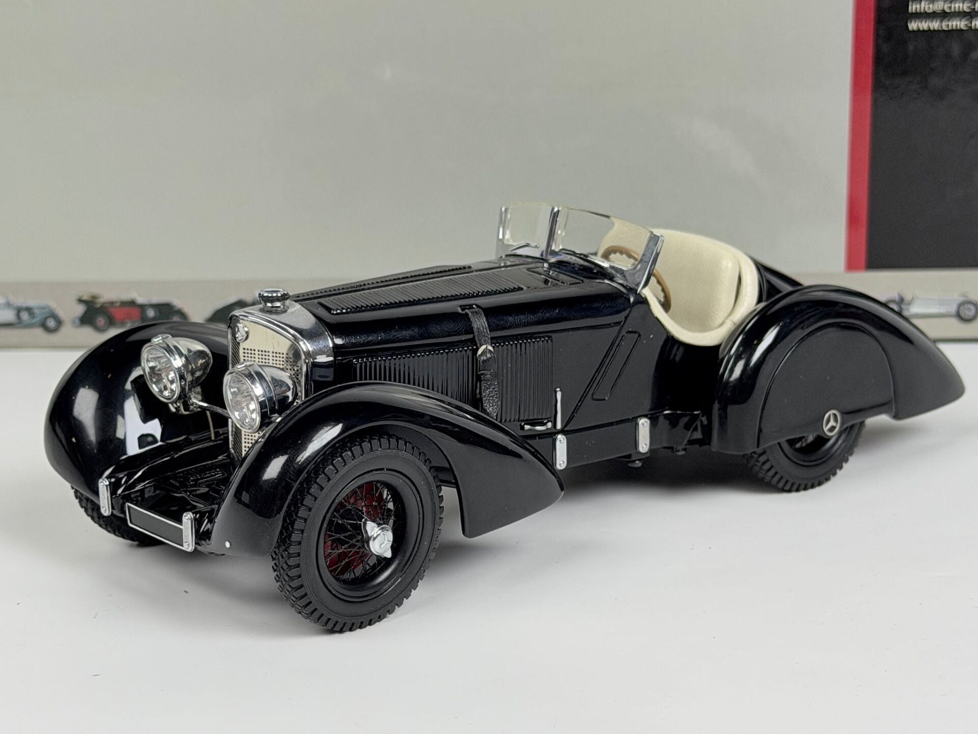 1/24 CMC - MERCEDES-BENZ SSK TROSSI BLACK PRINCE 1932