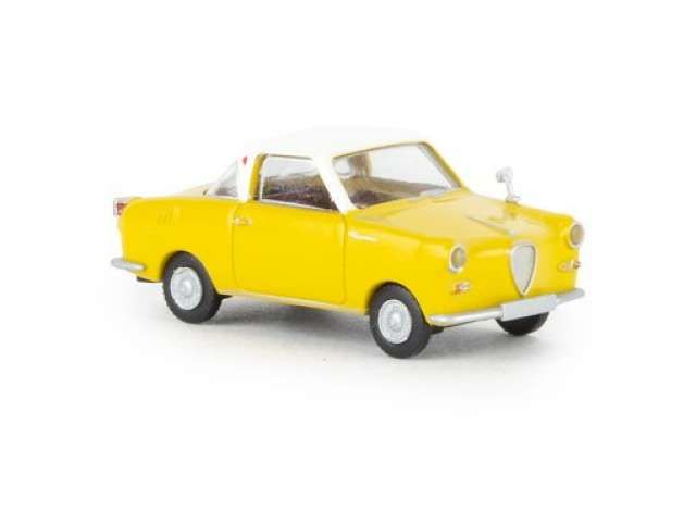 1/87 Goggomobil Coupe, yellow/white