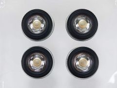 KK-SCALE - ACCESSORIES - MERCEDES BENZ 600 - SET 4X COMPLETE WHEELS -