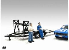 1/43 mechanic set #1, tim & larry (set of 2 figures).