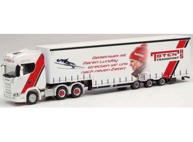 1/87 Scania CS 20 HD 6x4 M.Sz. Toten Transport / Maren Lundby, white