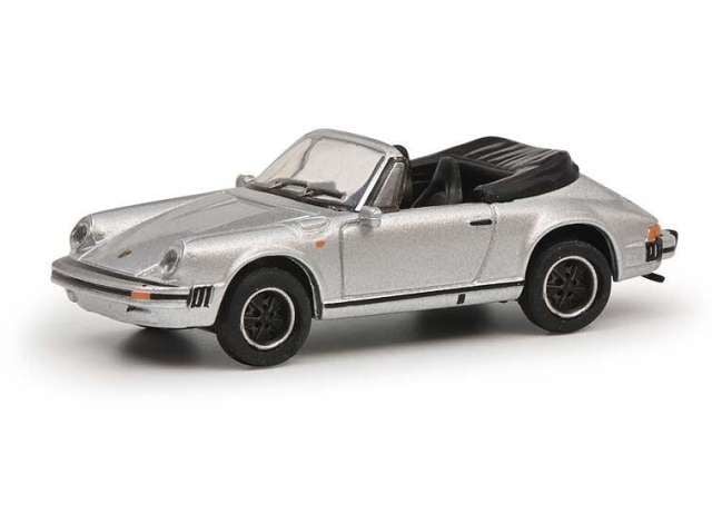 Porsche 911 Carrera 3.2 Cabrio, grey