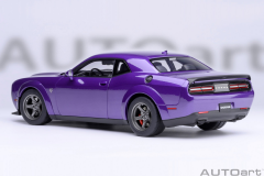 Ön Sipariş - 1/18 AUTOart Dodge Challenger SRT Superstock 2023 (Plum Crazy)