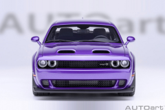 Ön Sipariş - 1/18 AUTOart Dodge Challenger SRT Superstock 2023 (Plum Crazy)