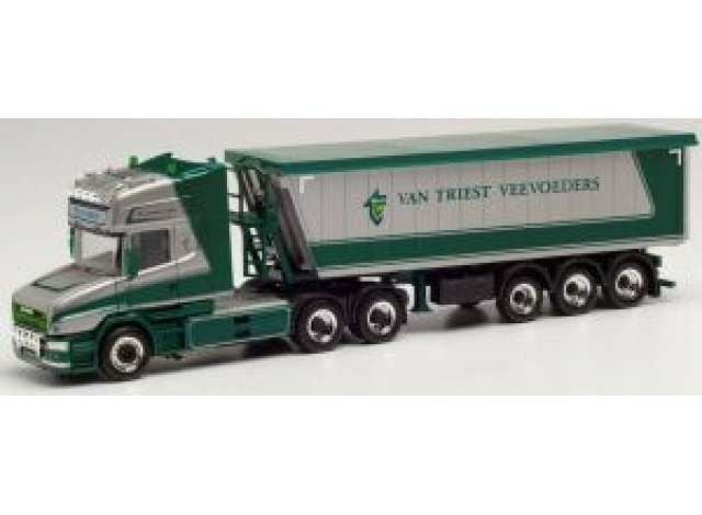 1/87 Scania Hauber TL 6x4 St.Sz. Van Triest (NL), green/silver